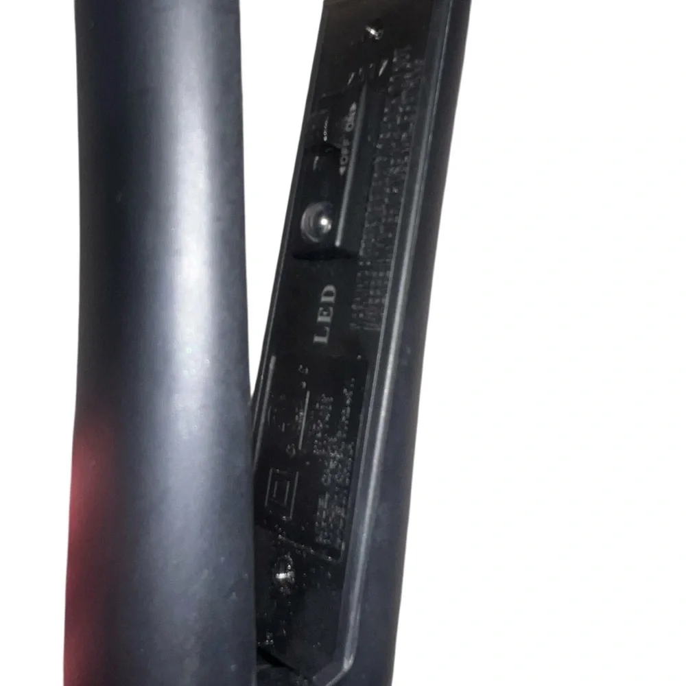 EUC Chi Air 1 Inch Tourmaline Ceramic Flat Iron Black Onyx Professional Hair